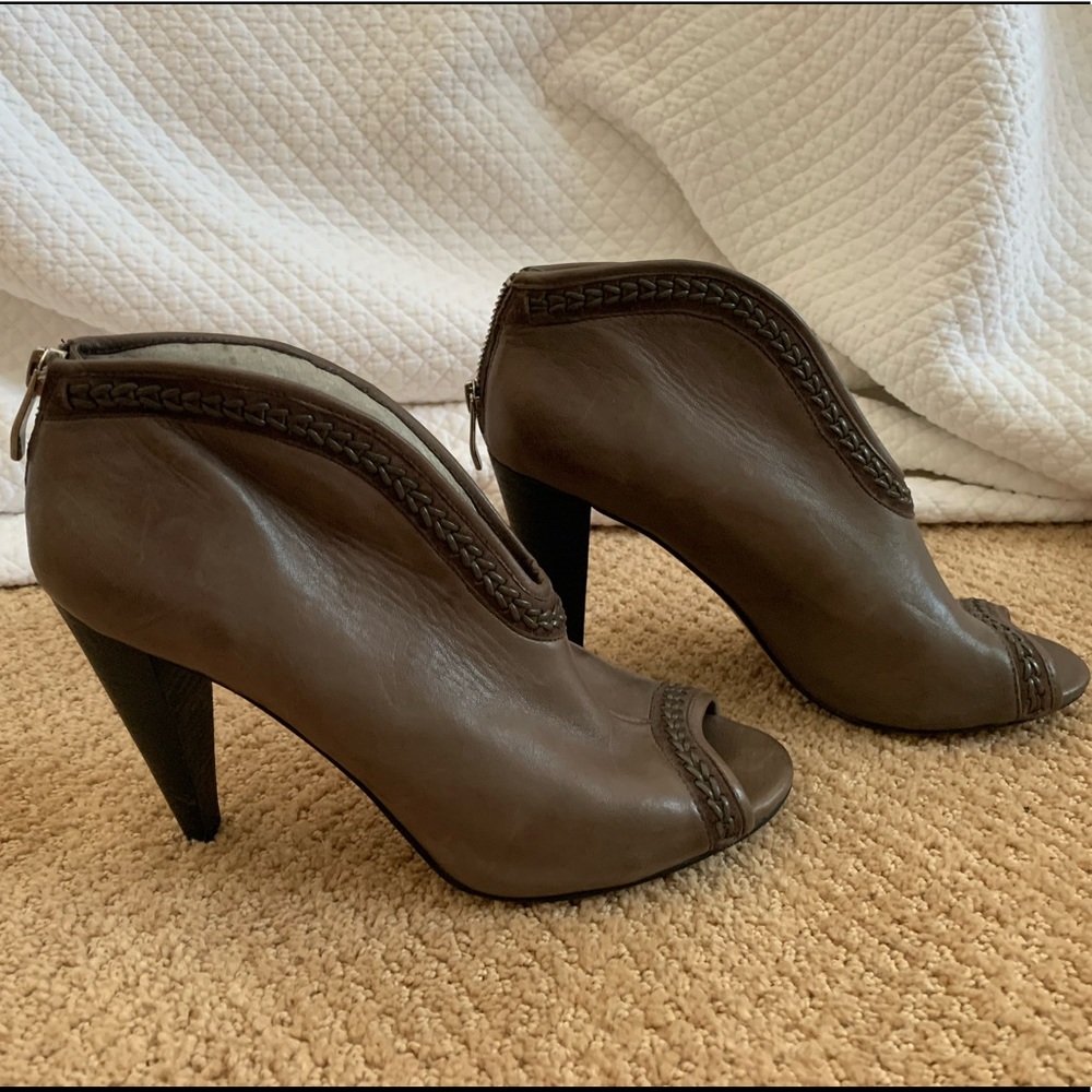 Vince Camuto Peep Toe Booties